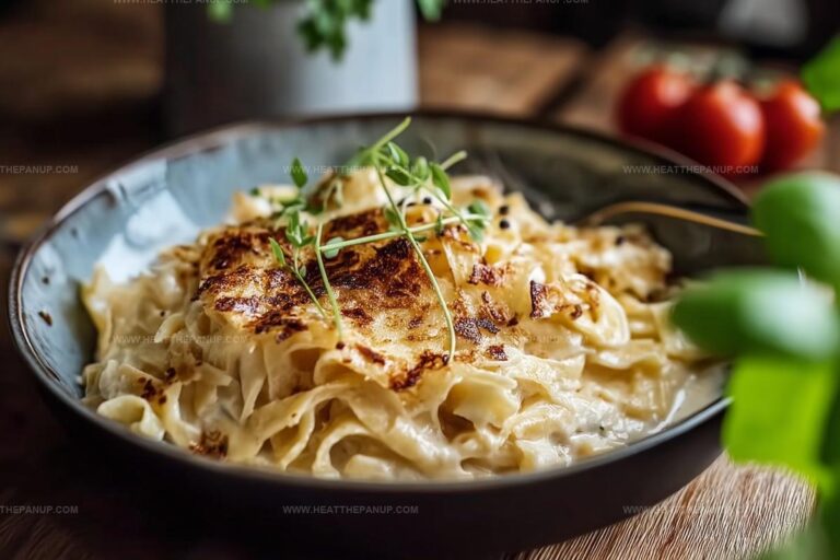 Creamy Noodles Romanoff Recipe