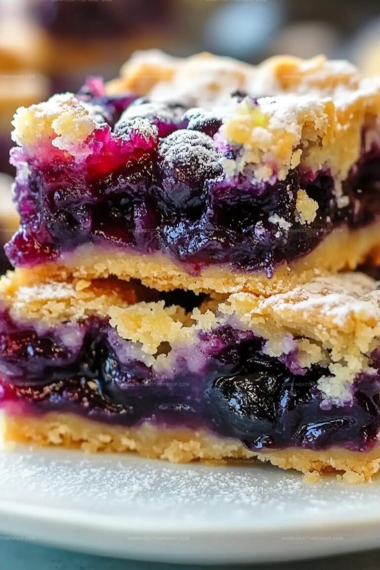 Blueberry Pie Bars Recipe