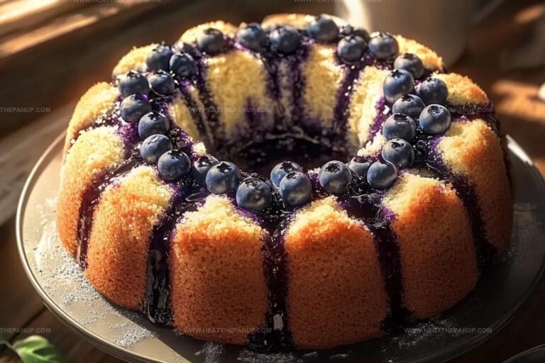 Sour Cream Blueberry Coffee Cake Recipe