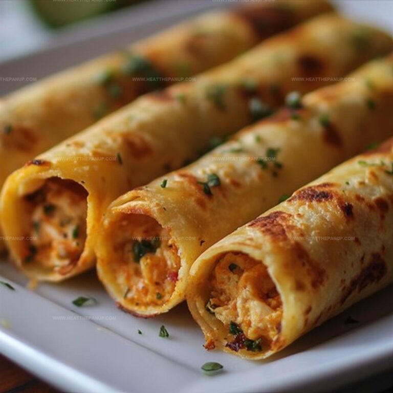 Baked Chicken Taquitos Recipe
