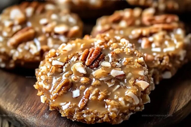 Easy No Bake Pecan Coconut Praline Cookies Ready In 30 Minutes Recipe