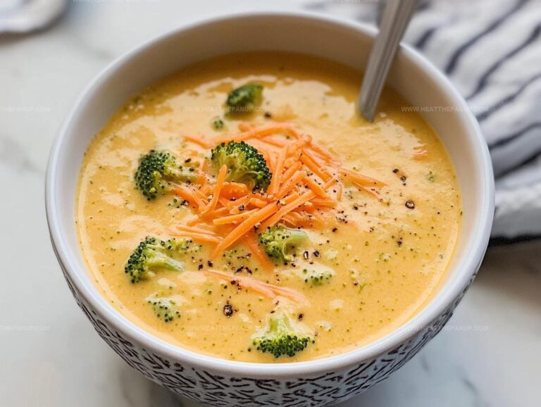 Broccoli Cheddar Soup Recipe