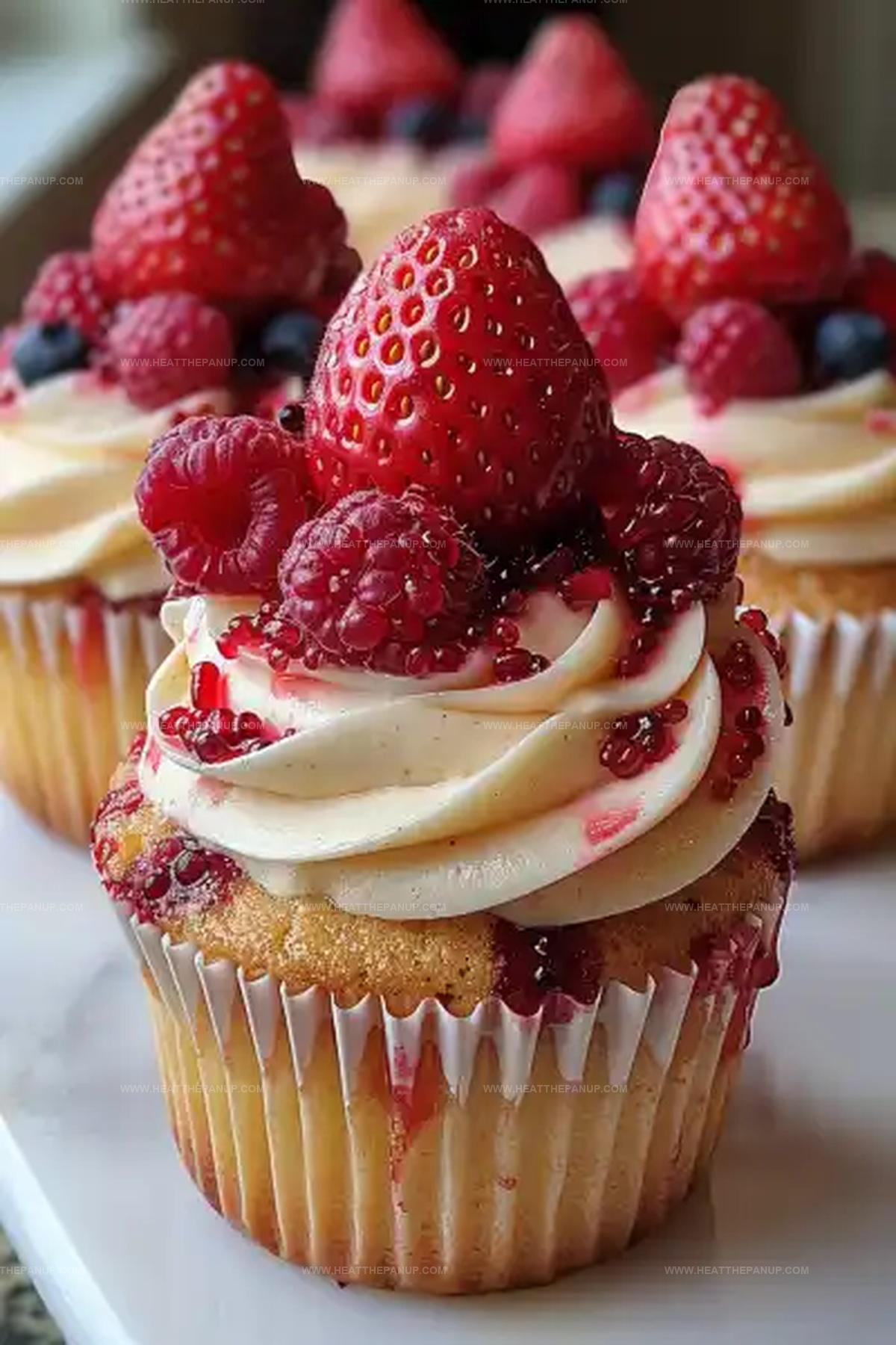Strawberry Cheesecake Cupcakes Recipe