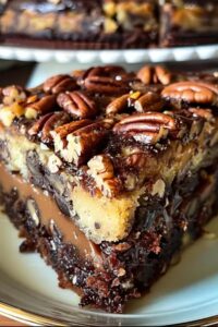 Chocolate Pecan Ooey Gooey Butter Cake Recipe