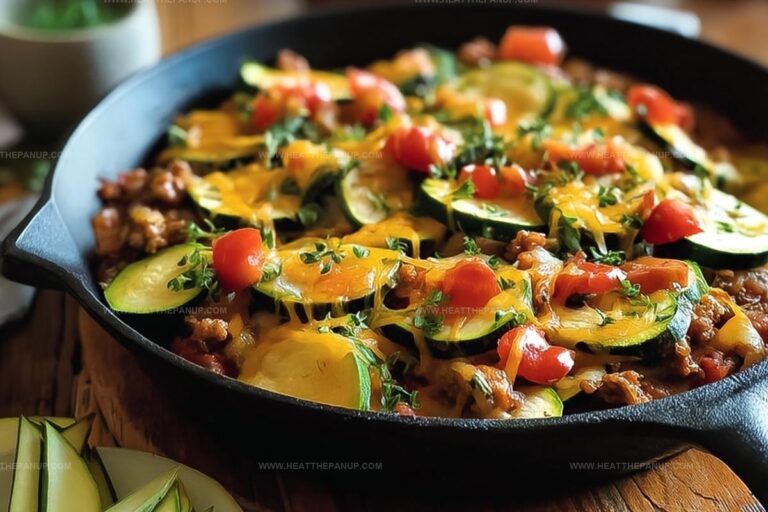 One-Pan Taco Zucchini Skillet Recipe