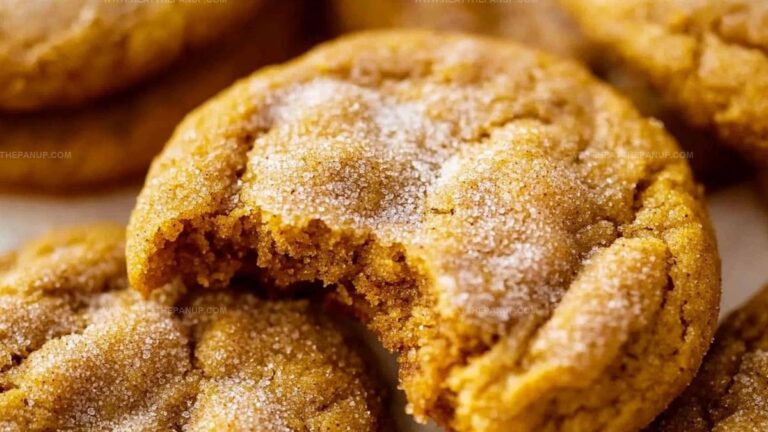 Brown Butter Pumpkin Snickerdoodle Cookies Recipe