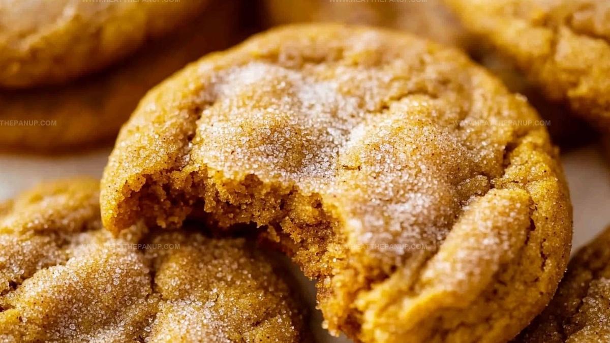 Brown Butter Pumpkin Snickerdoodle Cookies Recipe