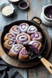 Coconut Ube Rolls Recipe