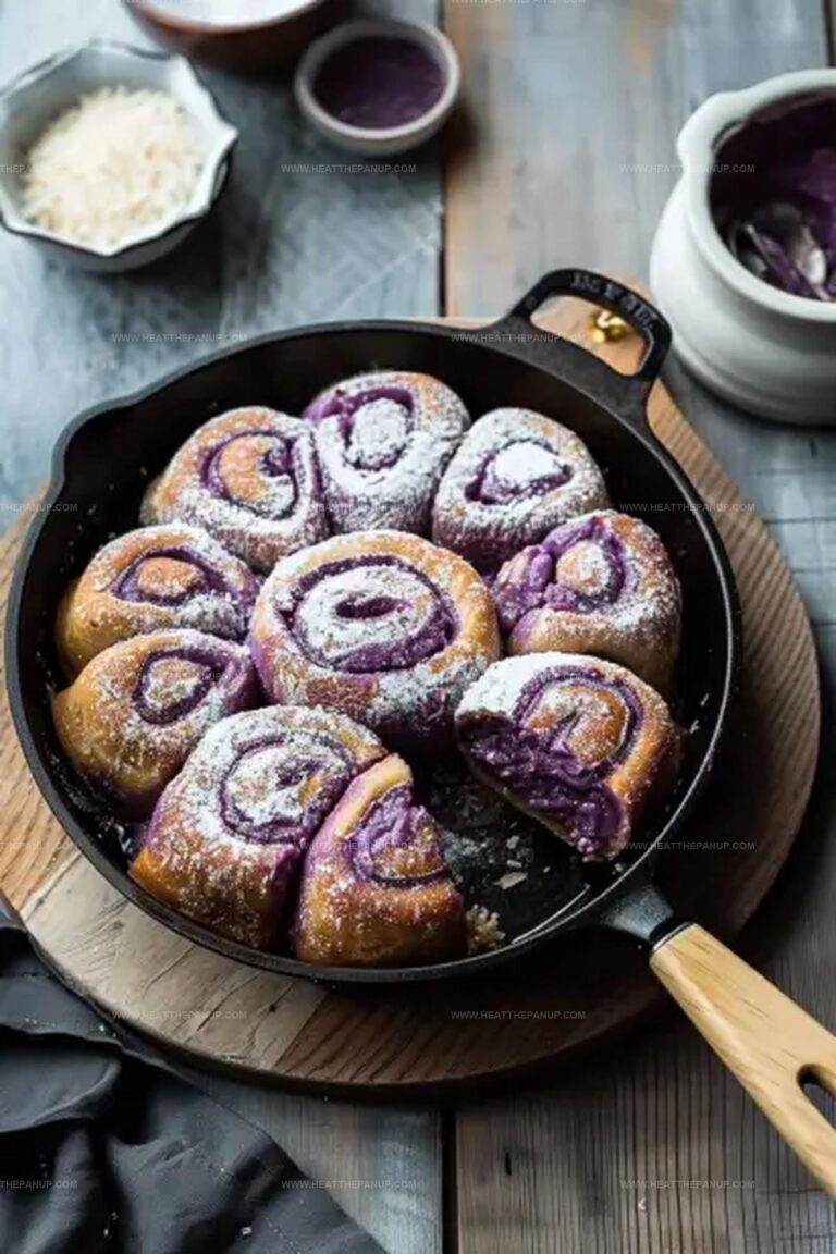 Coconut Ube Rolls Recipe