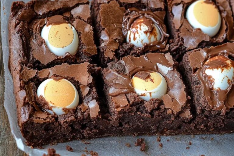 Cadbury Creme Egg Chocolate Brownies Recipe