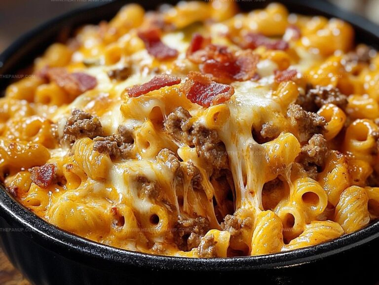 Cheesy Sloppy Cheeseburger Pasta Delight Recipe