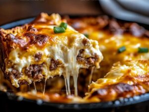 Classic Breakfast Beef Sausage And Egg Casserole Recipe