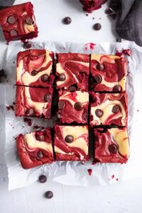 Valentines Red Velvet Brownies Recipe