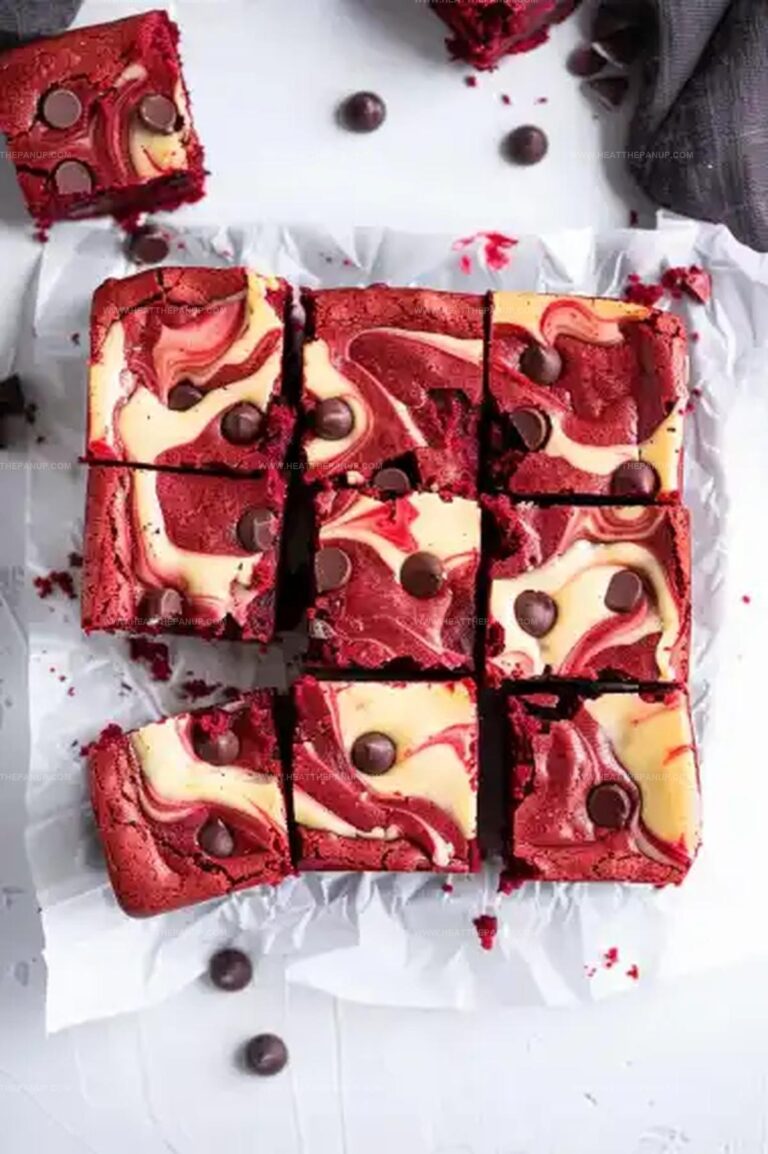 Valentines Red Velvet Brownies Recipe