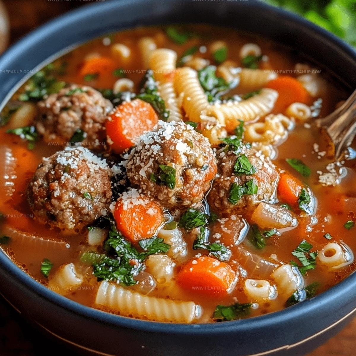 Italian Meatball Soup Recipe