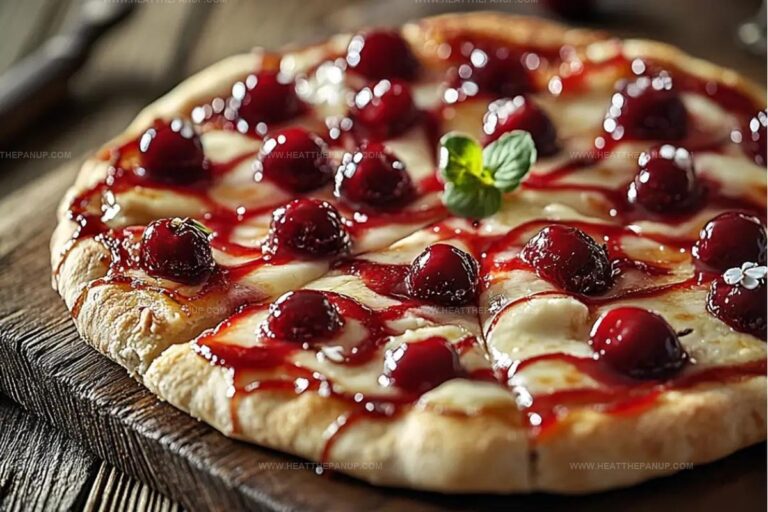 Valentines Cherry Pie Dessert Pizza Recipe
