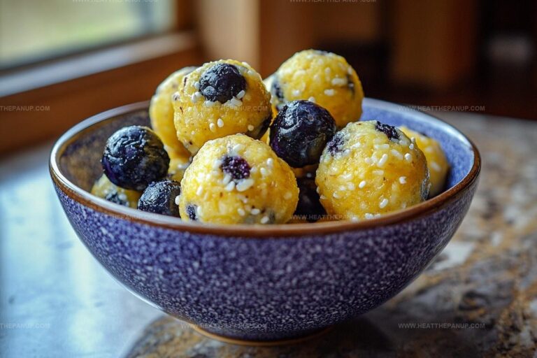Banana And Blueberry Balls For Dogs Recipe