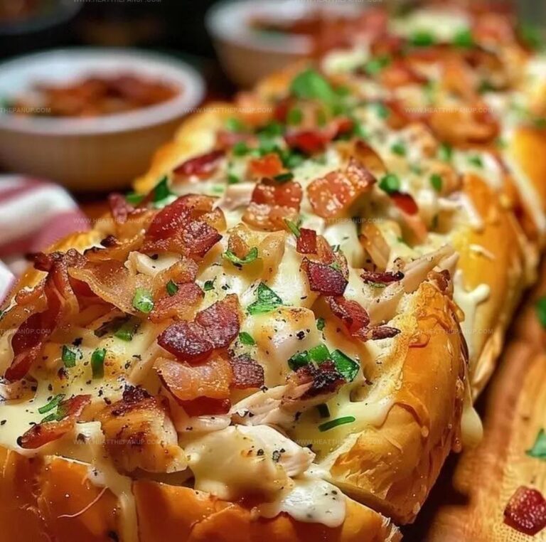 Chicken Bacon Ranch Stuffed Bread Recipe