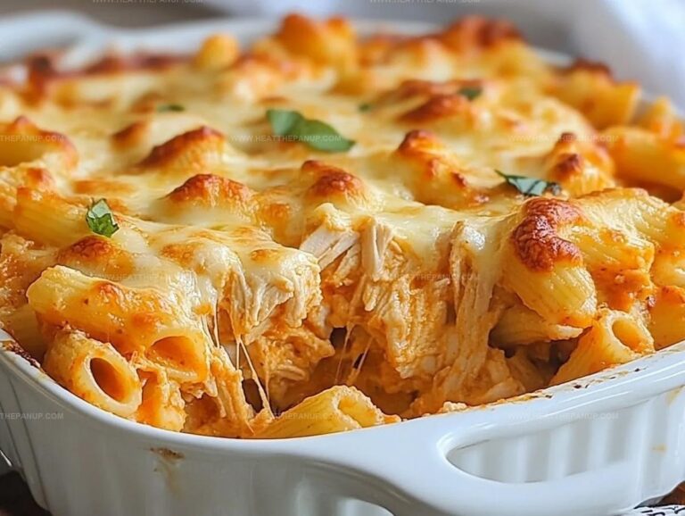Buffalo Chicken Pasta Bake Recipe