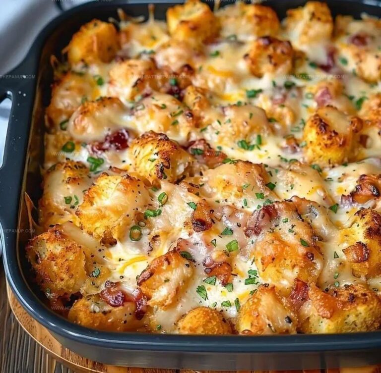 Cracked Out Chicken Tater Tot Casserole Recipe