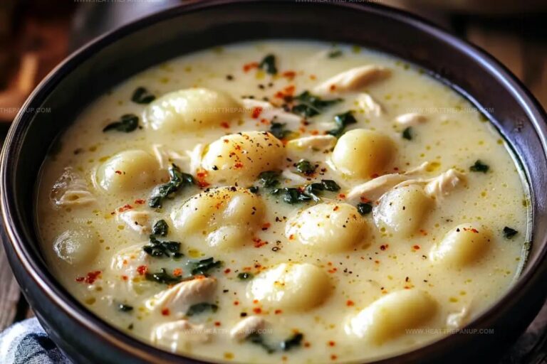 Creamy Winter Lemon Chicken Gnocchi Soup Recipe