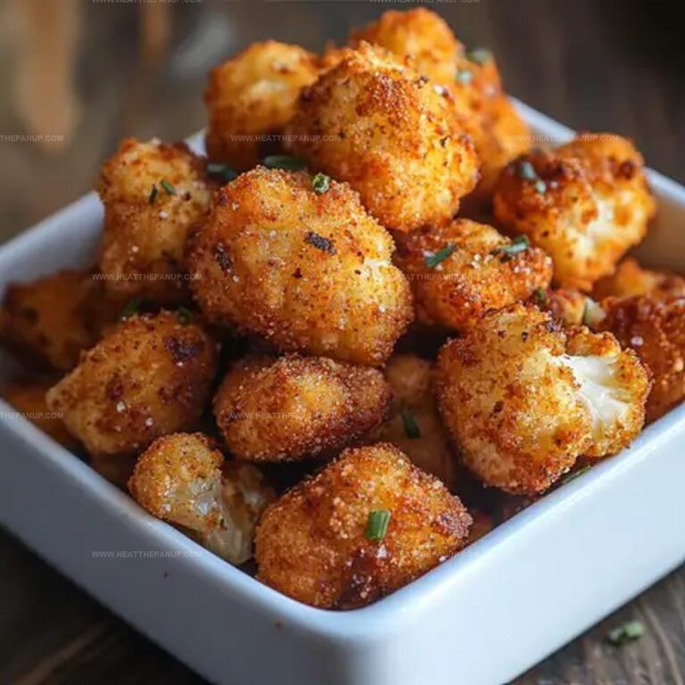 Parmesan Cauliflower Bites Just 5 Ingredients Recipe