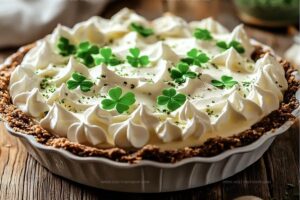 Shamrock Cream Pie Recipe