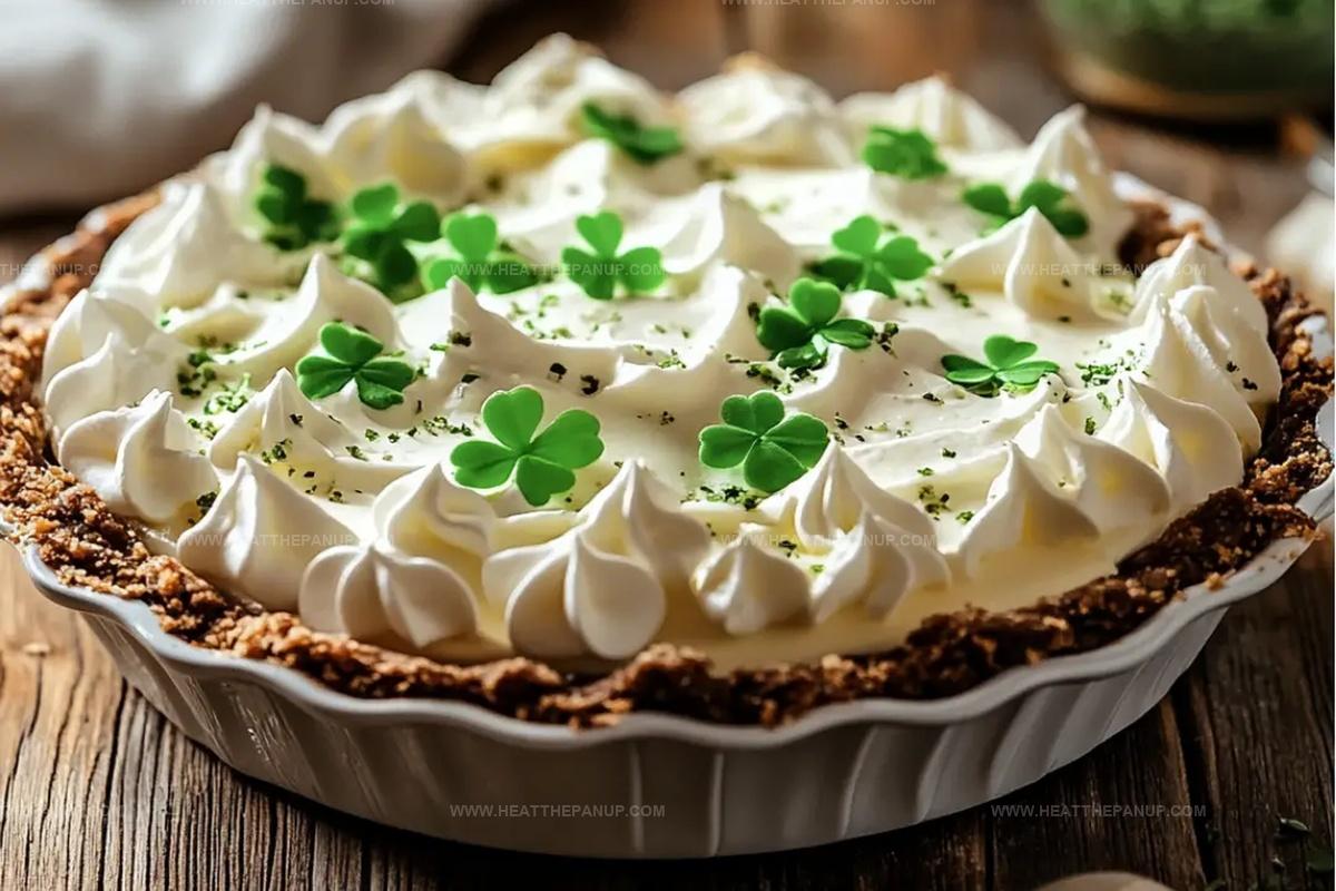 Shamrock Cream Pie Recipe