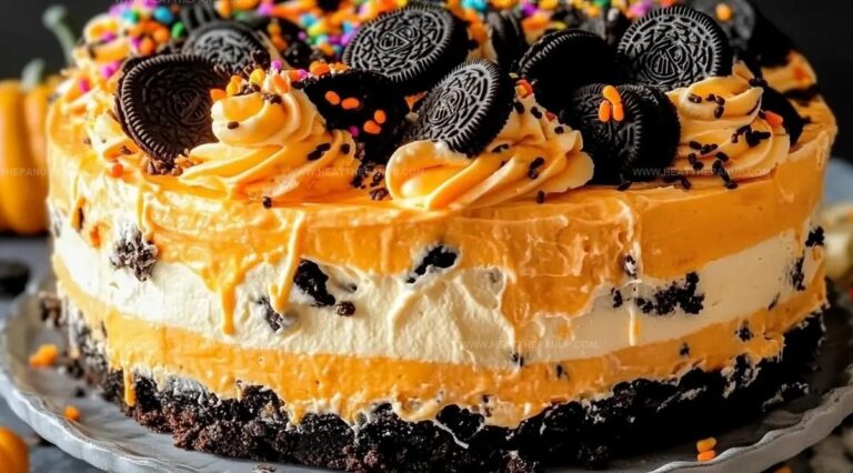 Halloween Icebox Cake Recipe