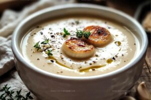 Country French Garlic Soup Recipe
