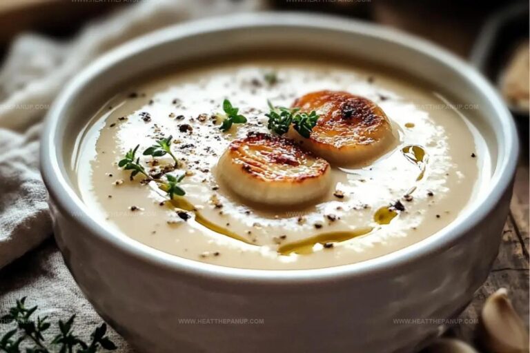 Country French Garlic Soup Recipe