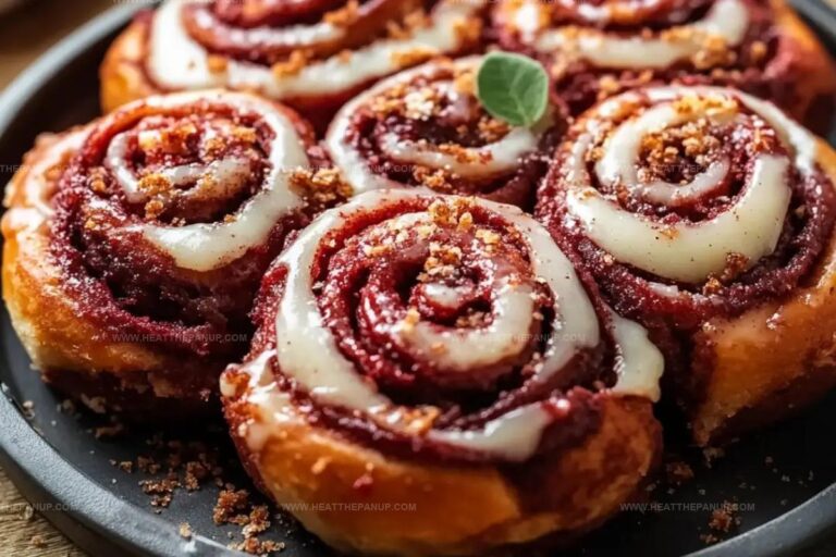 Red Velvet Cinnamon Rolls Recipe