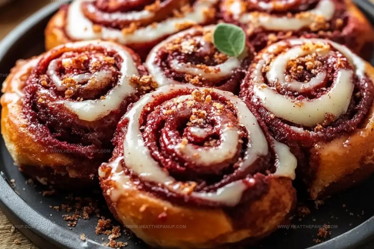 Red Velvet Cinnamon Rolls Recipe