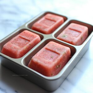 Watermelon And Banana Pupsicles For Dogs Recipe