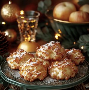 Golden Baked Apple Fritters Recipe