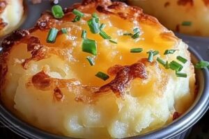 Cheesy Mashed Potato Puffs Recipe