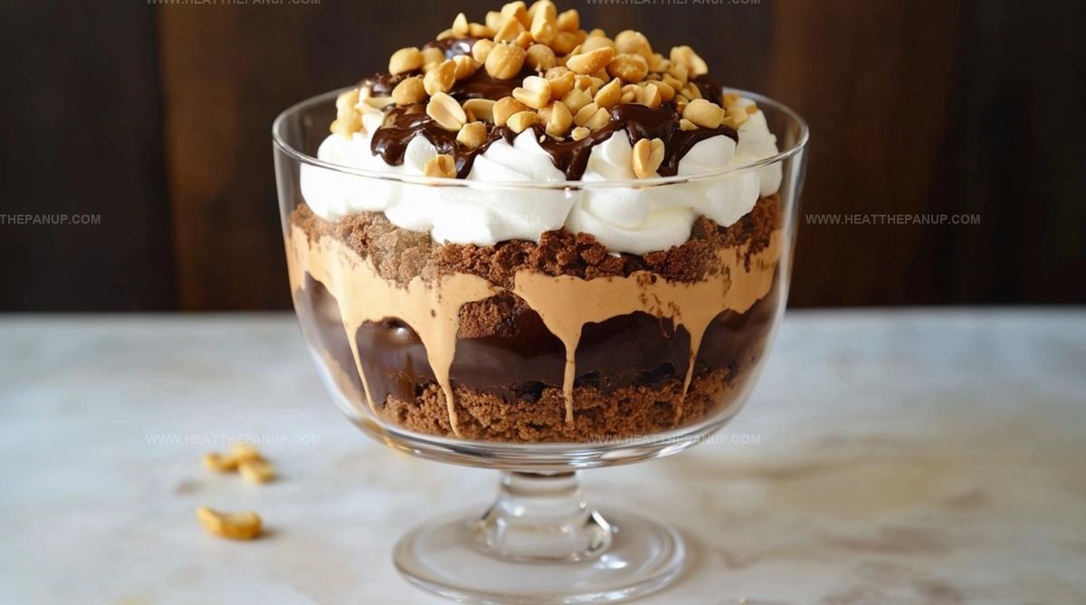 Peanut Butter Fudge Brownie Trifle Recipe