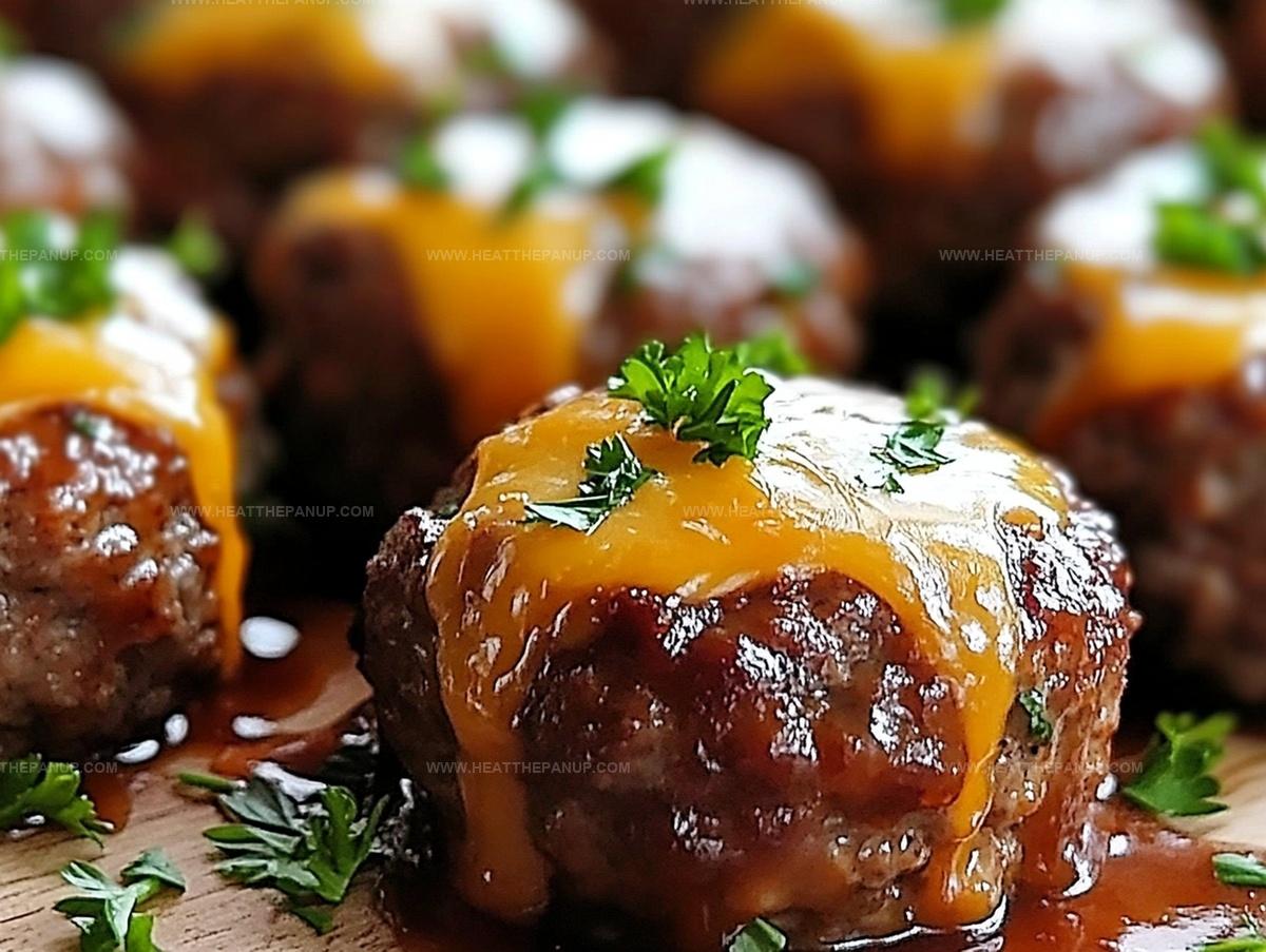 Cheddar-Stuffed Meatloaf Morsels Recipe