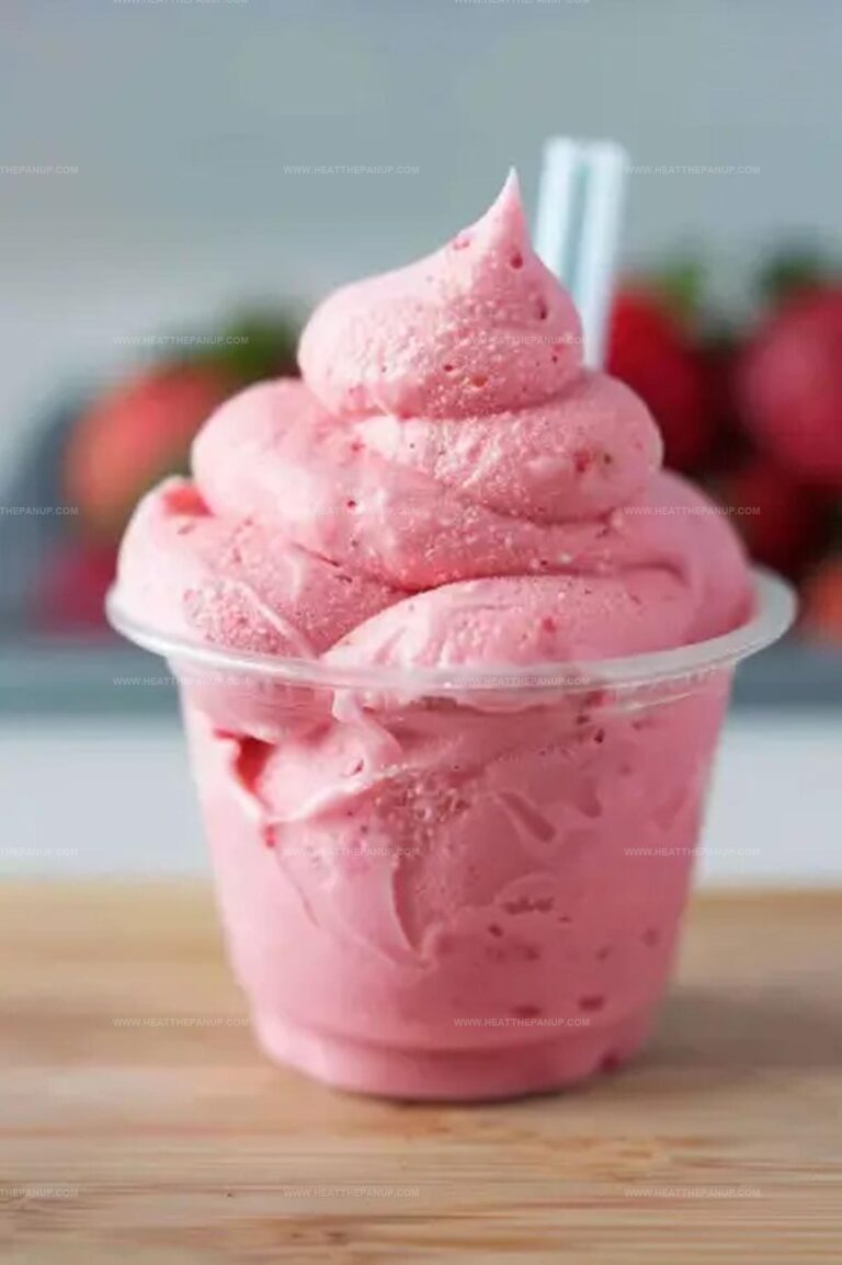 Creamy Strawberry Dole Whip Recipe