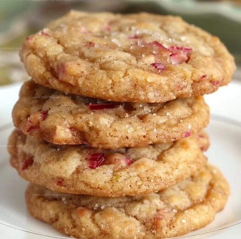Brown Sugar Rhubarb Cookies Recipe