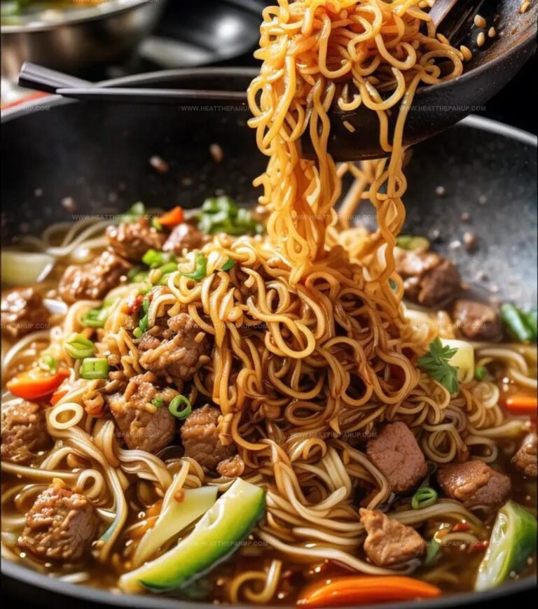 Ground Beef Ramen Noodles Recipe