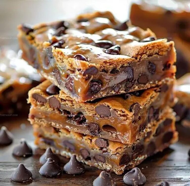 Chocolate Chip Caramel Bars Recipe