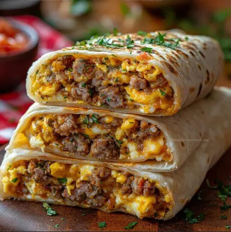 Easy Freezer Breakfast Burritos Recipe