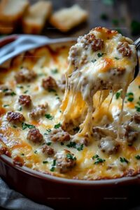 Sausage Cheese Dip Recipe