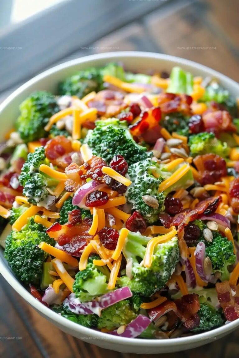 Best Broccoli Salad with Bacon Recipe