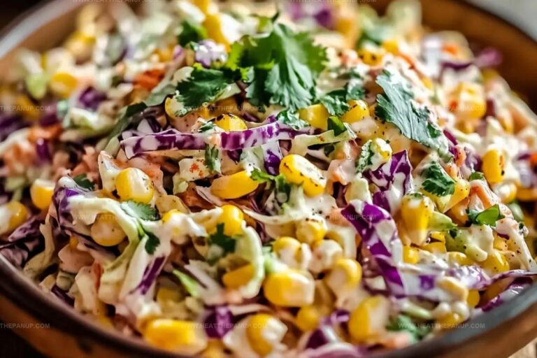 Mexican Street Corn Coleslaw Recipe