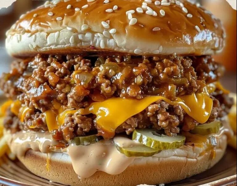 Bold Big Mac Sloppy Joes Recipe