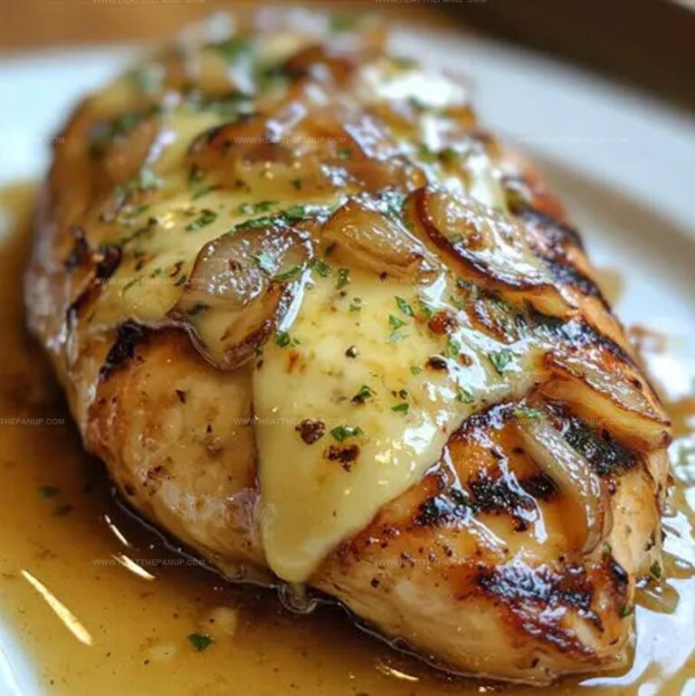 French Onion Stuffed Chicken Recipe
