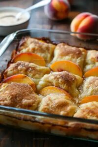 Easy Peach Dumplings Recipe