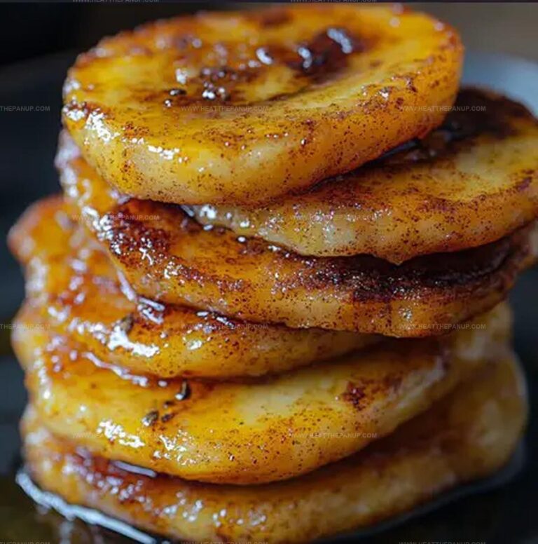 Pan Fried Cinnamon Bananas Recipe